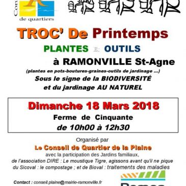 Troc de plantes à Ramonville